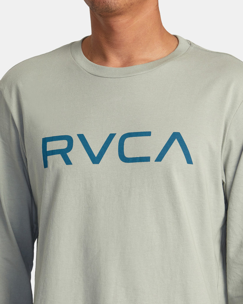 Big RVCA Long Sleeve Tee - Iron