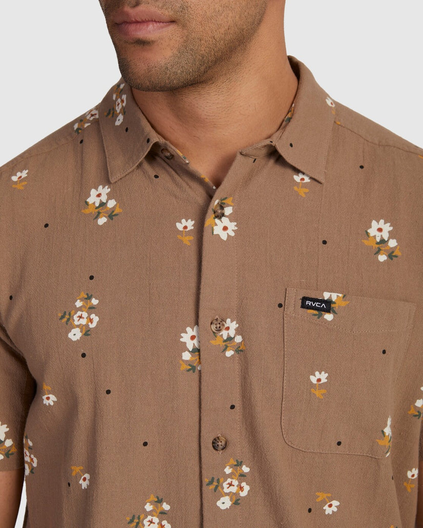 Happy Dayzie Short Sleeve Shirt - Timber