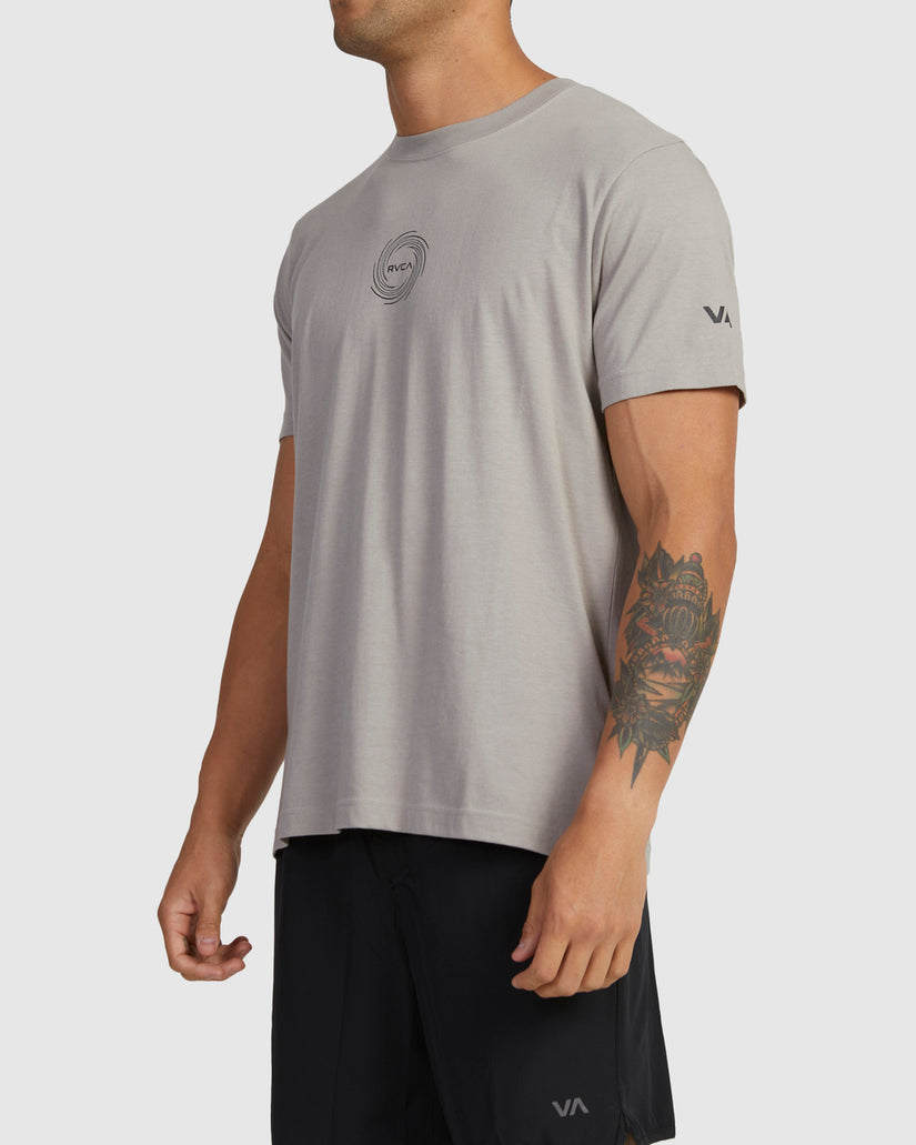 Vortex Short Sleeve Tee T-Shirt - Overcast –