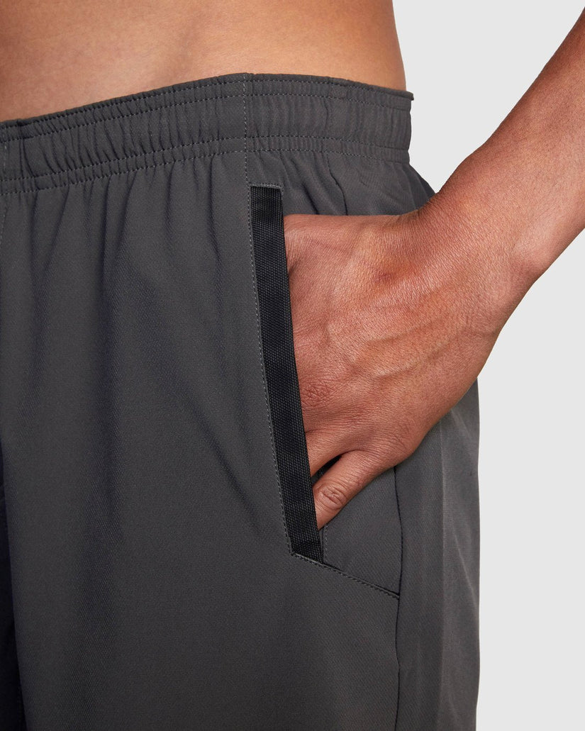 Yogger Stretch Athletic Shorts 17" - Slate