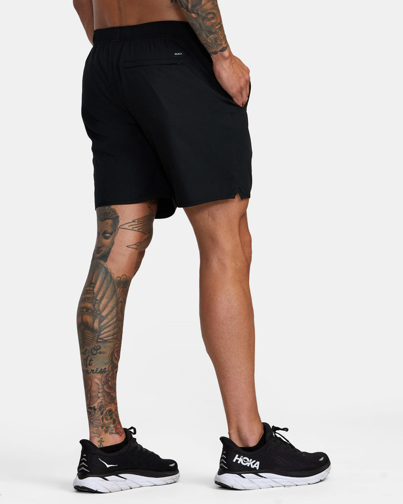 Yogger IV  Athletic Shorts 17" - Black