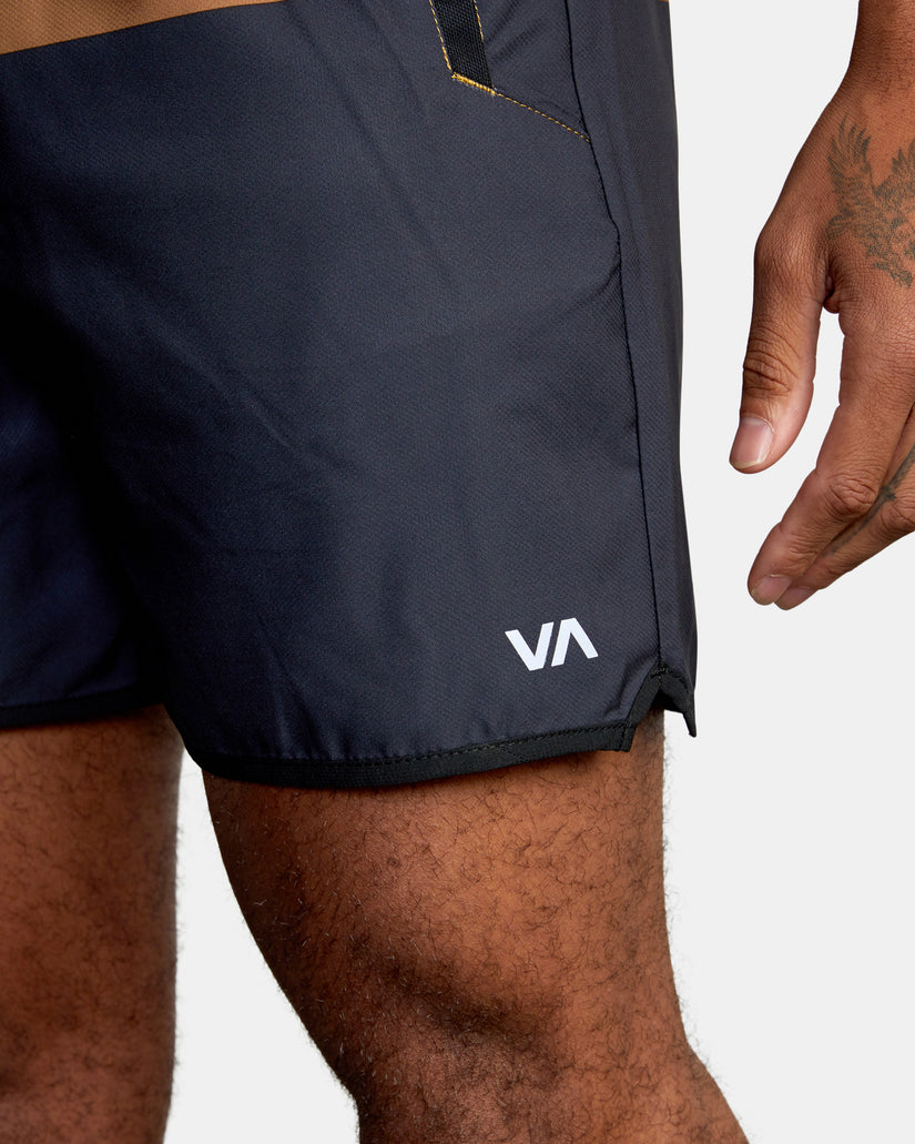 Yogger IV  Elastic Waist Shorts 17" - Rubber Blocked