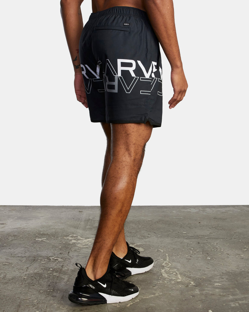 Yogger IV  Elastic Waist Shorts 17" - New Black