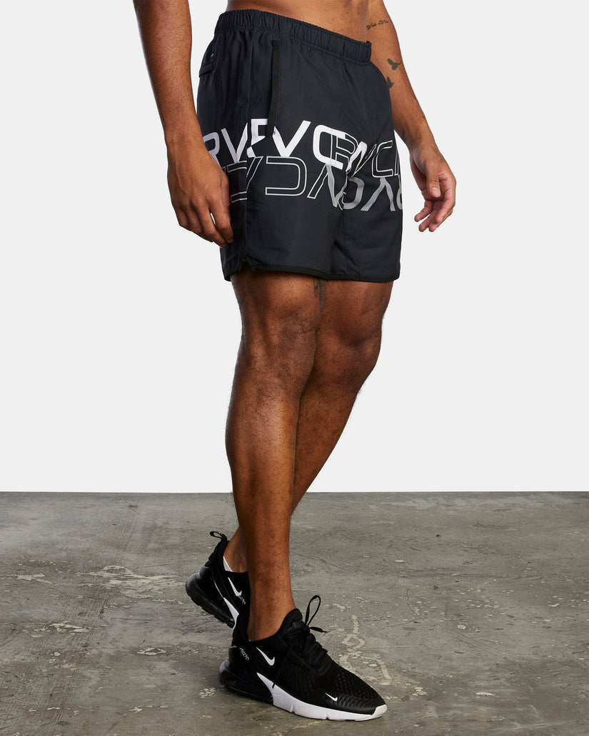 Yogger IV  Elastic Waist Shorts 17" - New Black