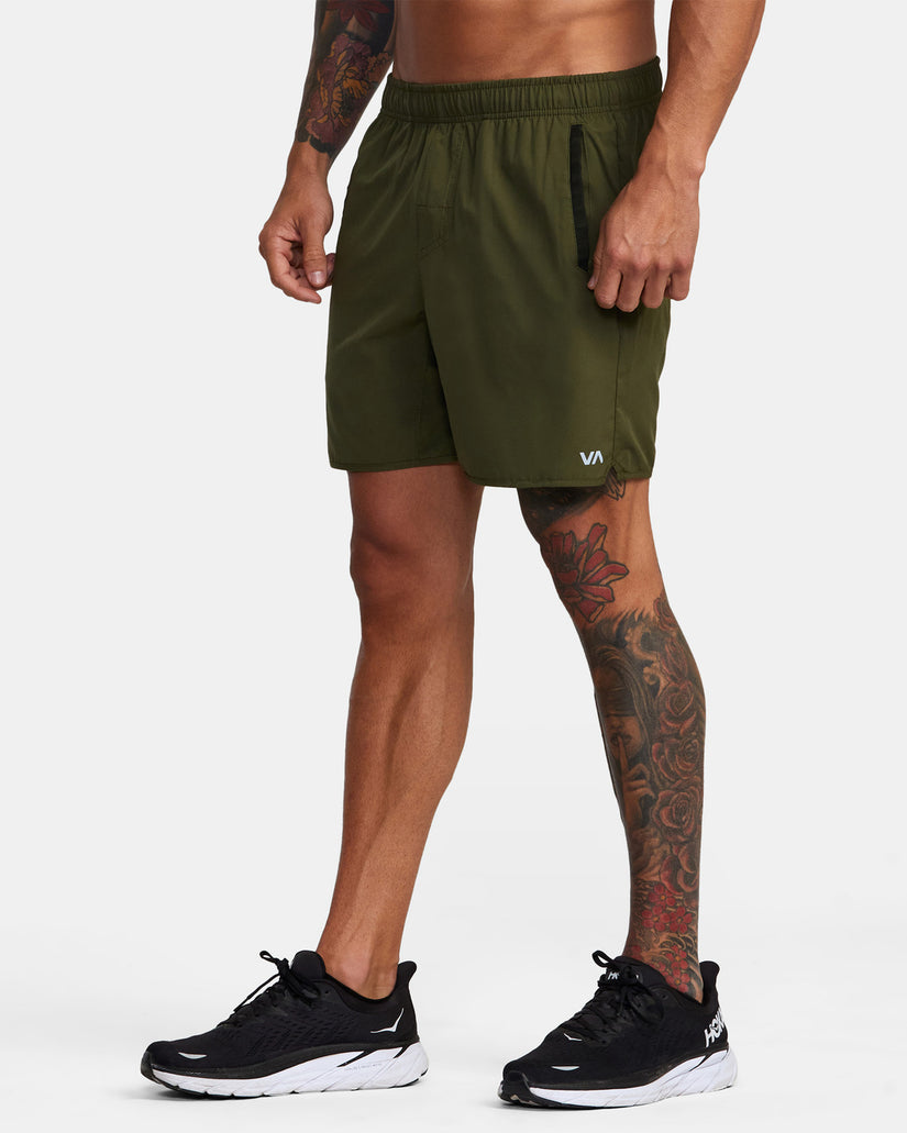 Yogger IV  Athletic Shorts 17" - Olive