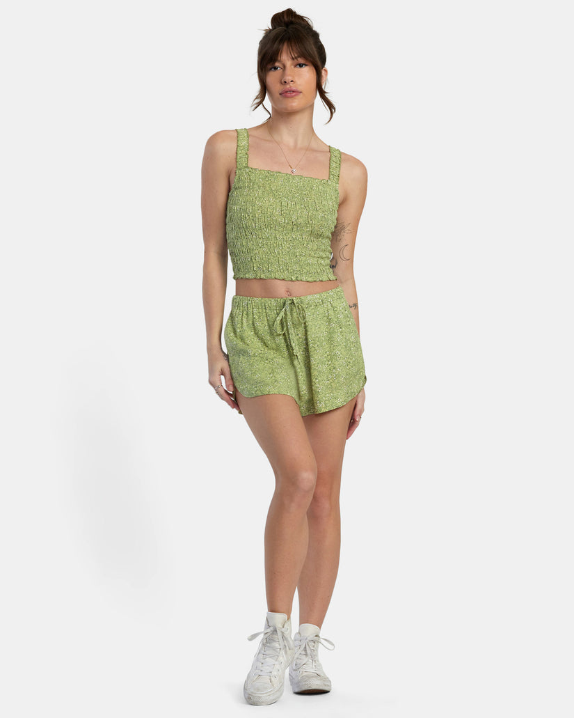 New Yume Drawcord Shorts - Fern