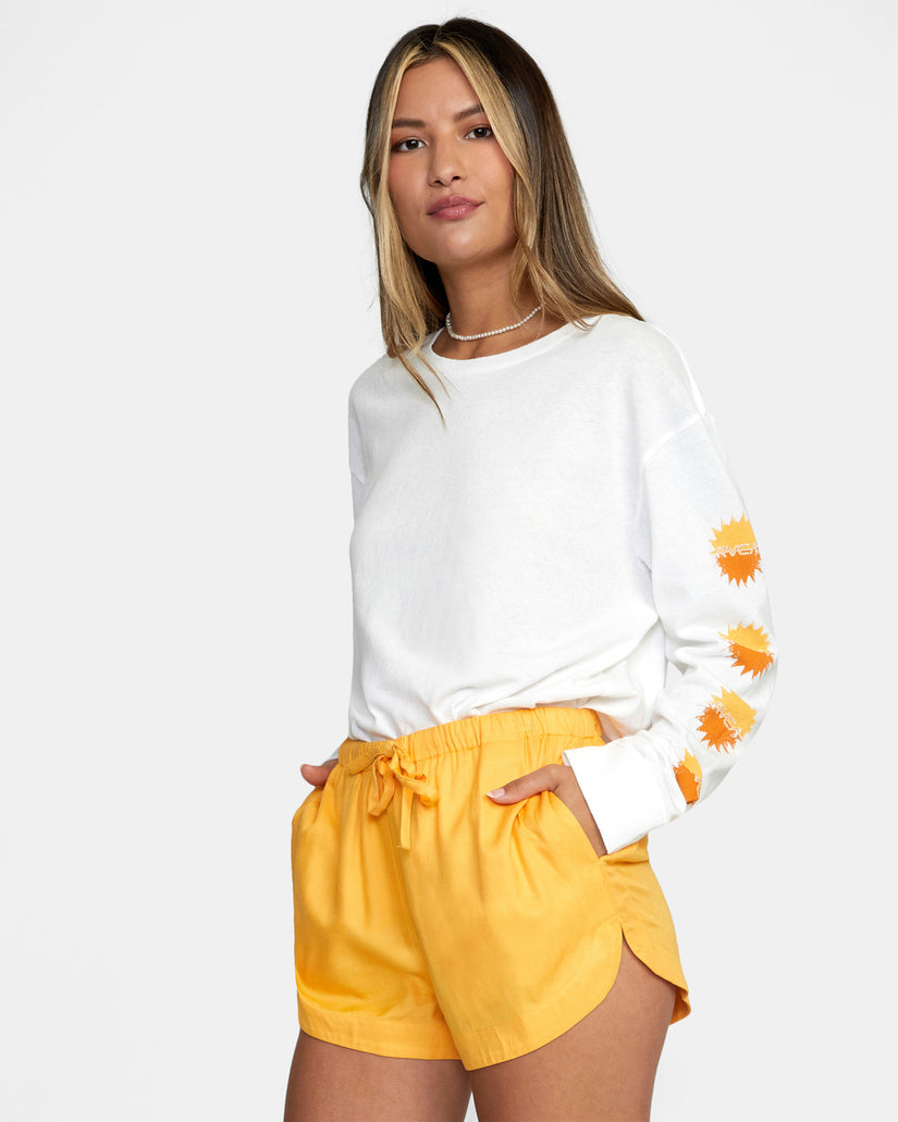 New Yume Drawcord Shorts - Marigold