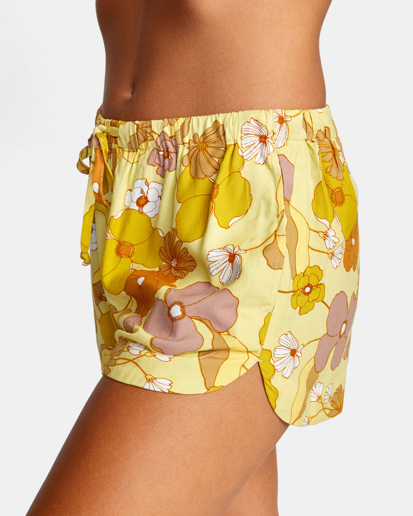 New Yume Drawcord Shorts - Mellow Yellow